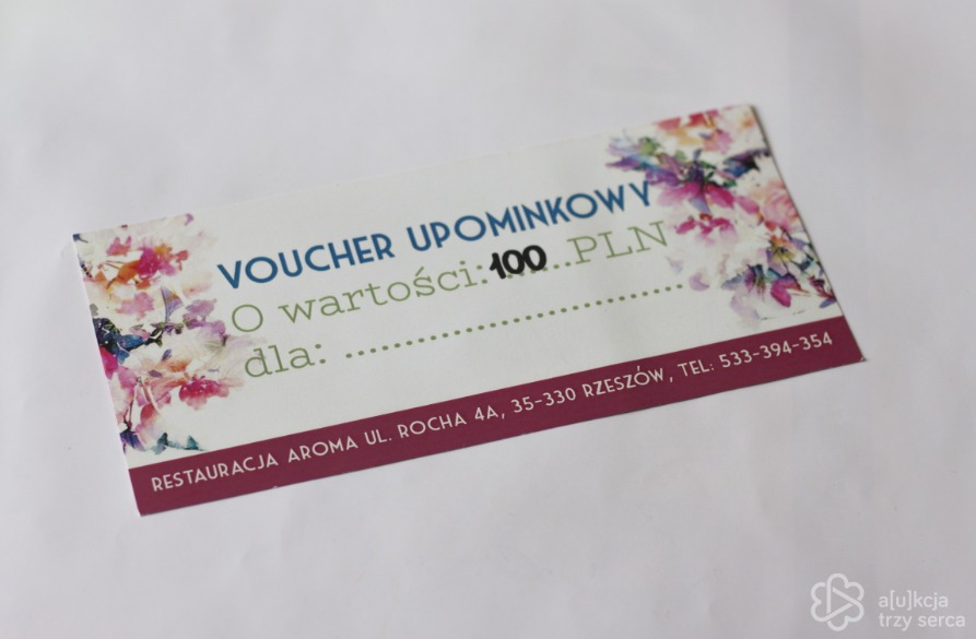 Voucher do Restauracji Aroma w Rzeszowie