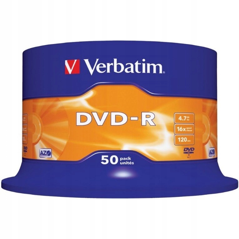 PŁYTY VERBATIM DVD-R CAKE (50)