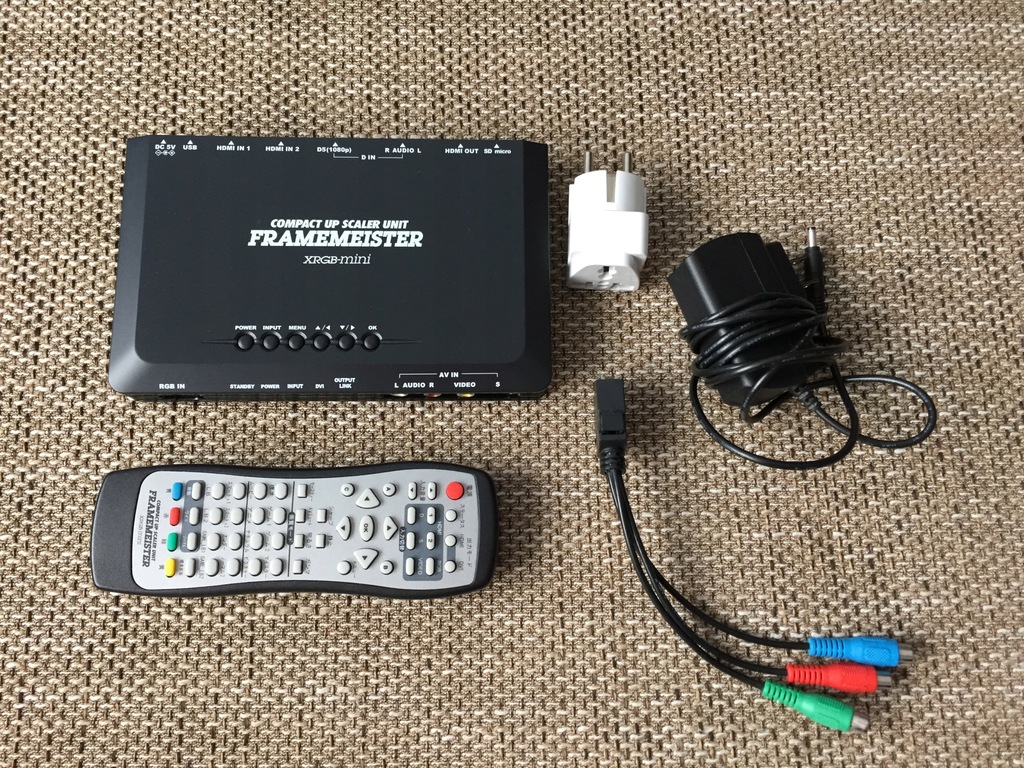 XRGB-mini Framemeister Compact Up Scaler Unit