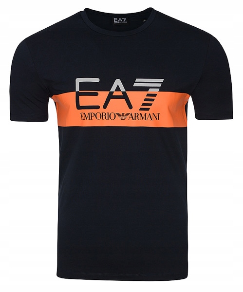 T-Shirt męski Emporio Armani EA7 koszulka CZARNA