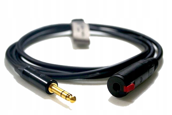 Kabel Słuchawkowy Przedłużka St 1/4 6,35mm Jack