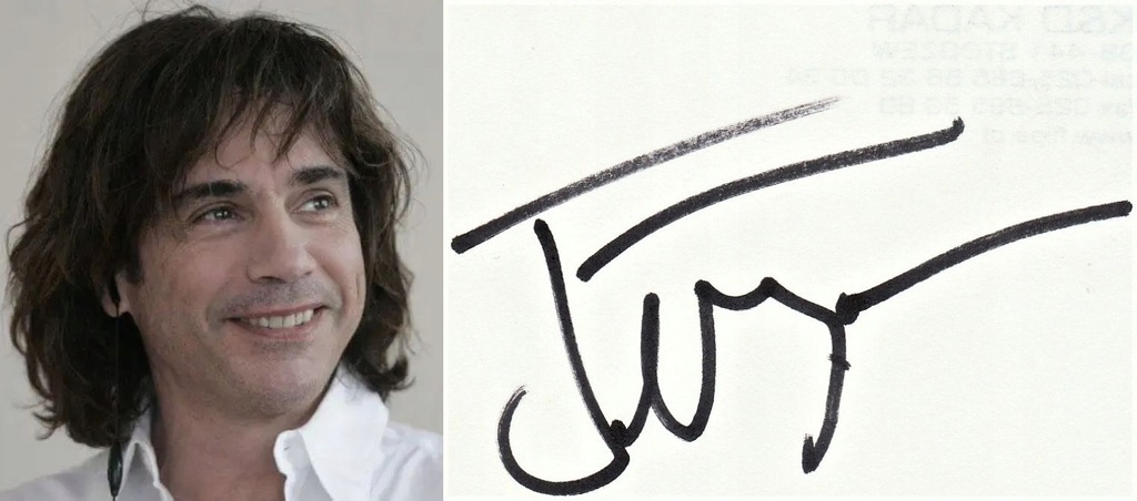 Jean Michel Jarre Autograf