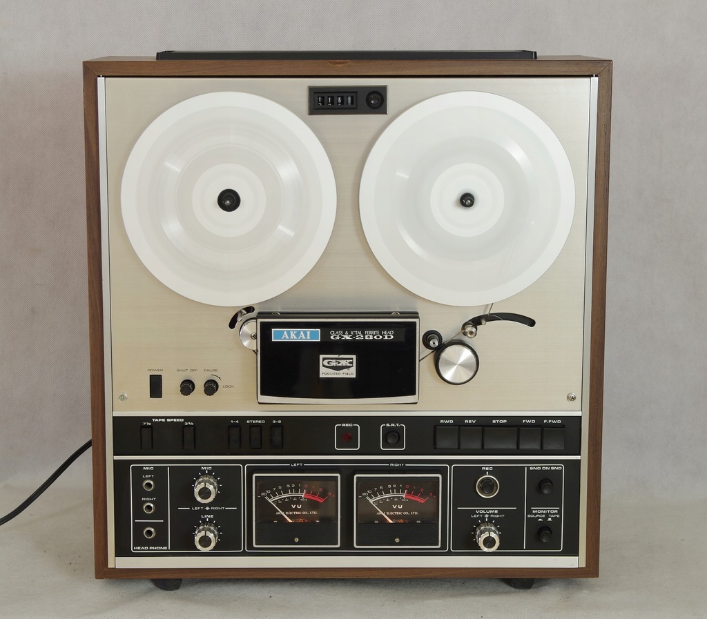 Akai GX280D, szpulowy. Sprawny, ale... 12352260961