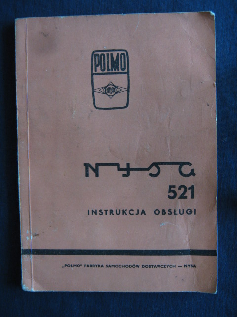 INSTRUKCJA OBSŁUGI UŻYTKOWANIA -- NYSA 521 POLMO