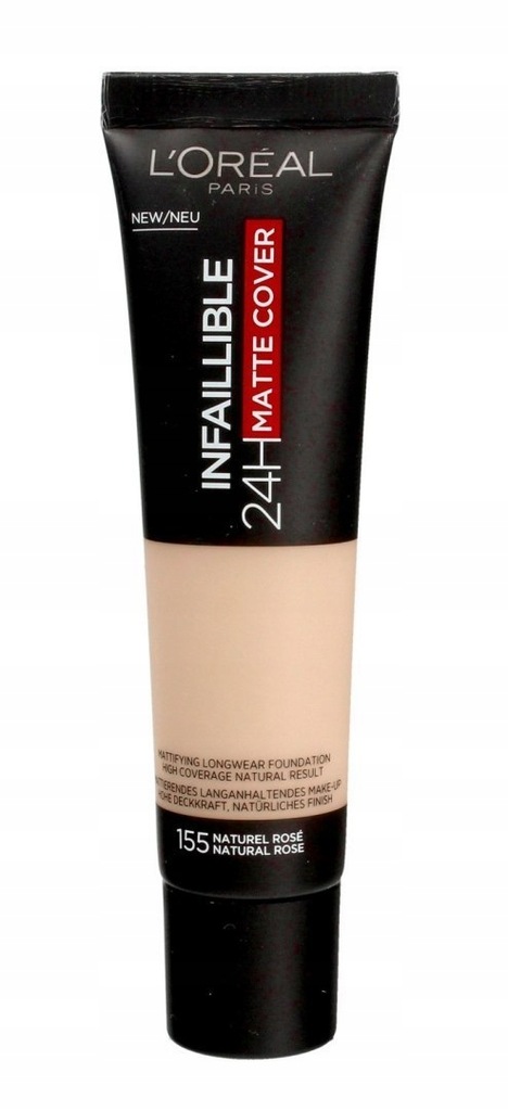 LOREAL PODKŁAD INFALLIBLE 24H MATTE COVER NR 155 N