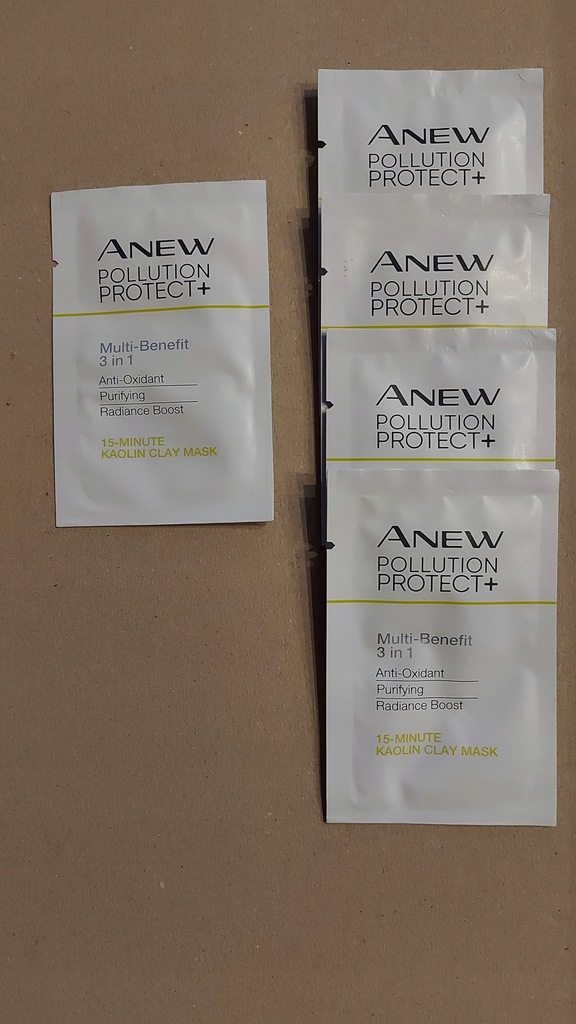 Detoksykująca maska do twarzy próbki Avon Anew