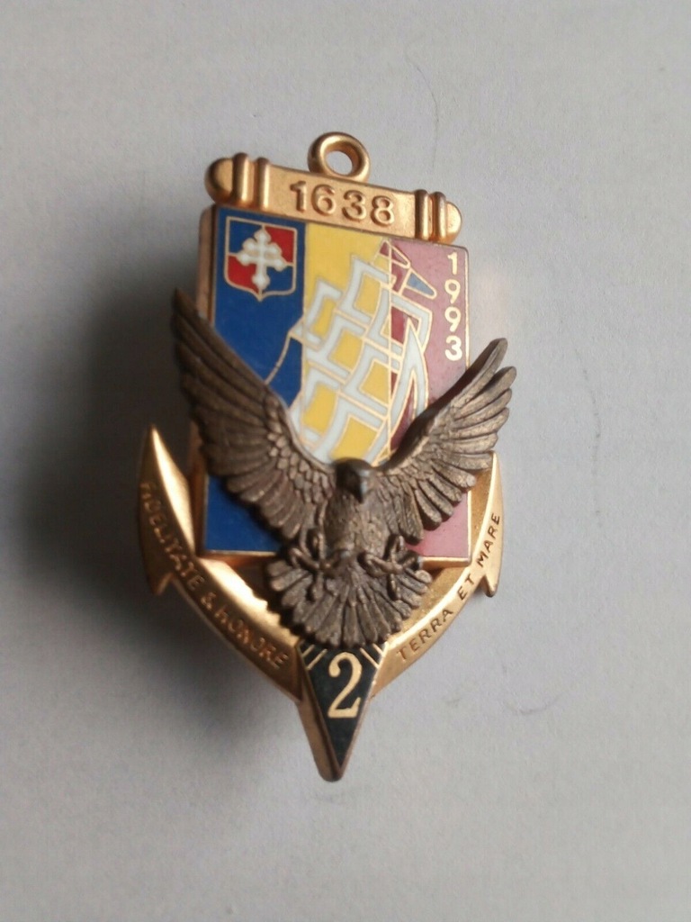 Odznaka Francja 2e Régiment d'Infanterie de Marine