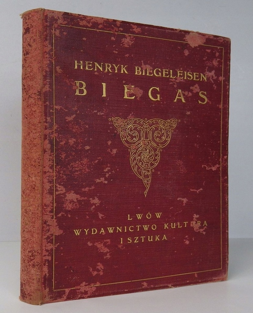 [RZEŹBA] Biegeleisen Henryk - Biegas. Lwów 1911