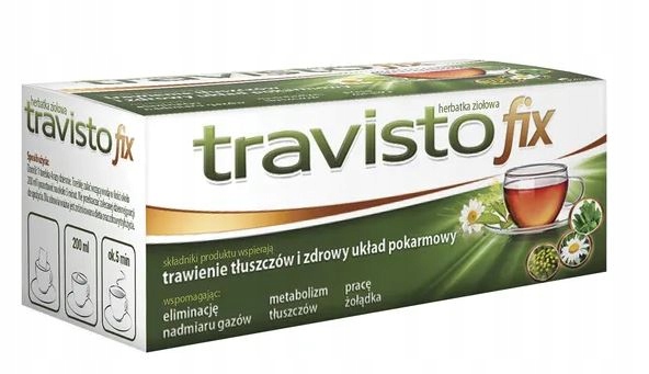 Travisto Herbata ziołowa ekspresowa x 20 sasz.