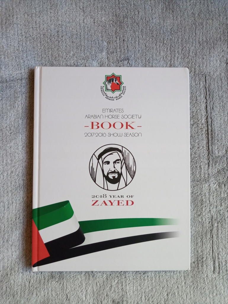 Konie arabskie książka Zayed 2018 Show season