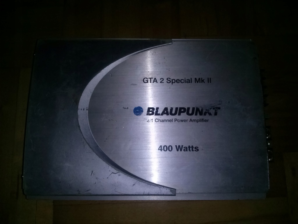 Wzmacniacz samochodowy BLAUPUNKT 400W GTA 2