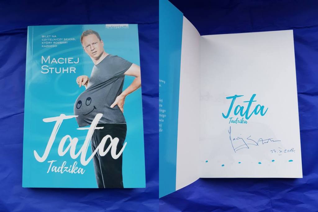 Maciej Stuhr „Tata Tadzika” z autografem