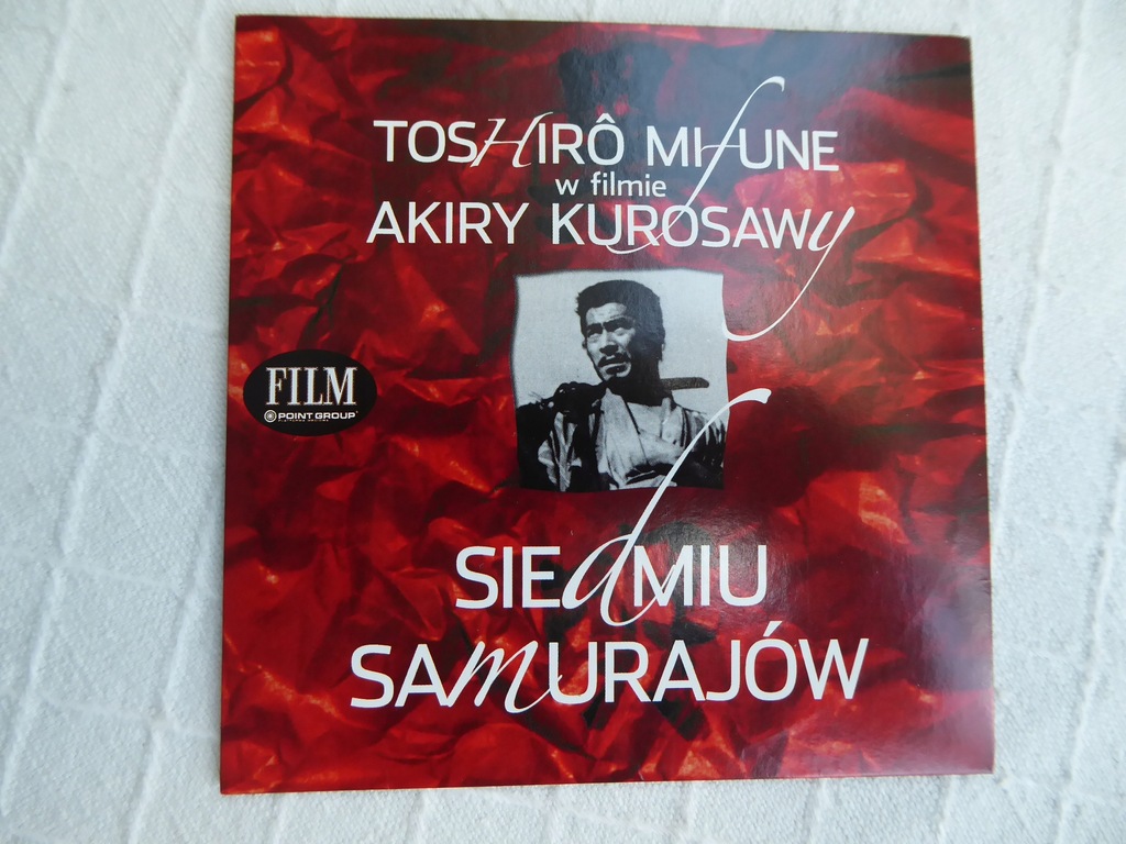 Siedmiu Samurajów -reż. Akira Kurosawa -Toshiro Mifune dvhd kartonik