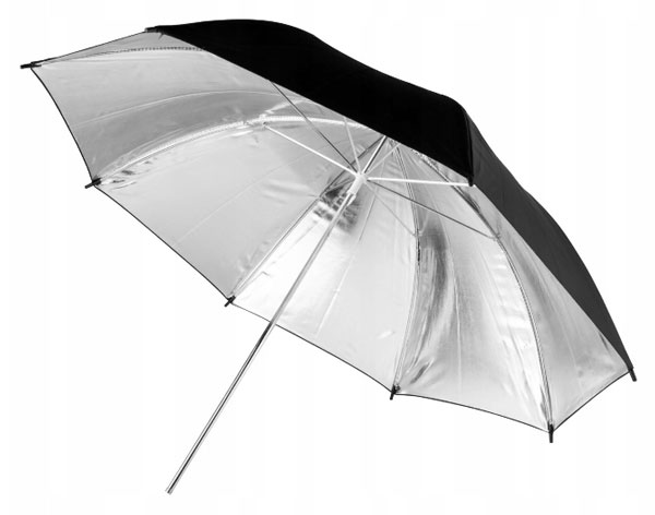 PARASOL PARASOLKA ODBIJAJĄCA SREBRNA 109cm