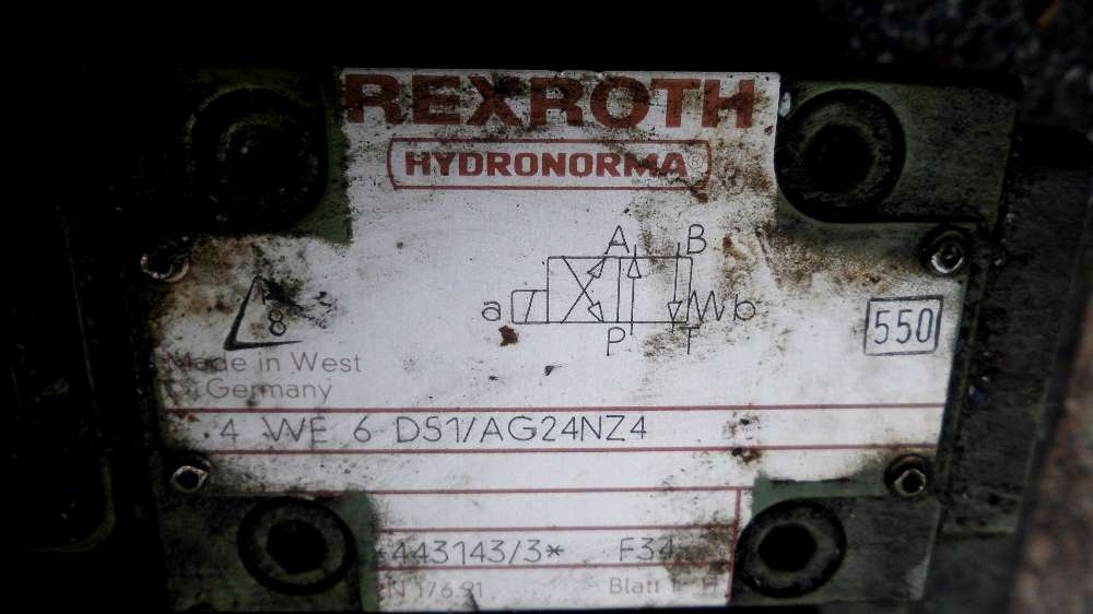 Valve REXROTH 4WE 6 D51/AG24NZ4 DEMAG D60-182