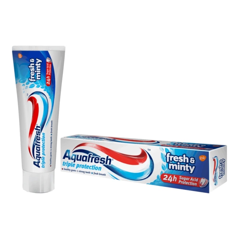 AQUAFRESH Pasta do Zębów Fresh & Minty Potrójna Ochrona 75ml