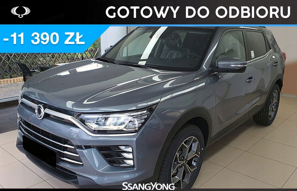 SsangYong Korando 1.5 T-GDI Sapphire 2WD aut 163KM I Tempomat adaptacyjny!