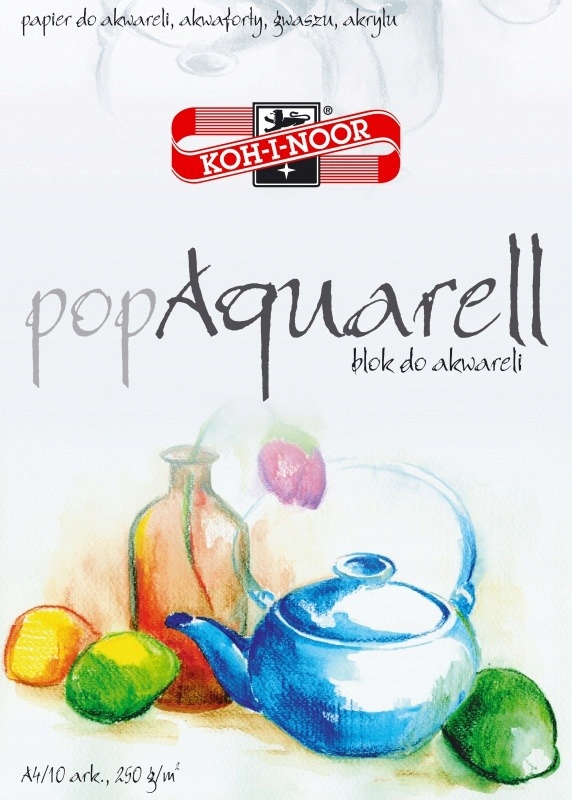 Koh-i-Noor Blok do Akwareli Pop Aquarell A4