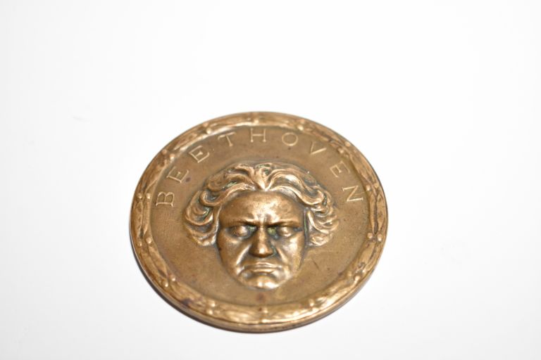 MEDAL Z BRĄZU BEETHOVEN IN MEMORIAM 1827-1927WIEN