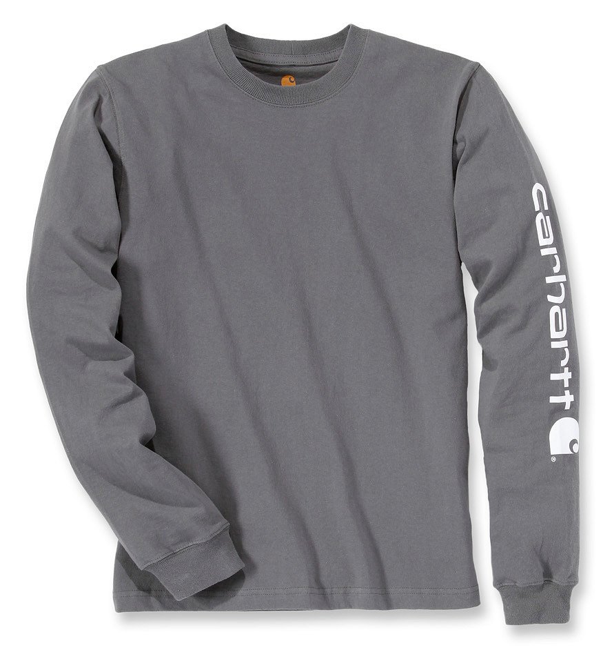 CARHARTT KOSZULKA LONG SLEEVE C. SZARA S