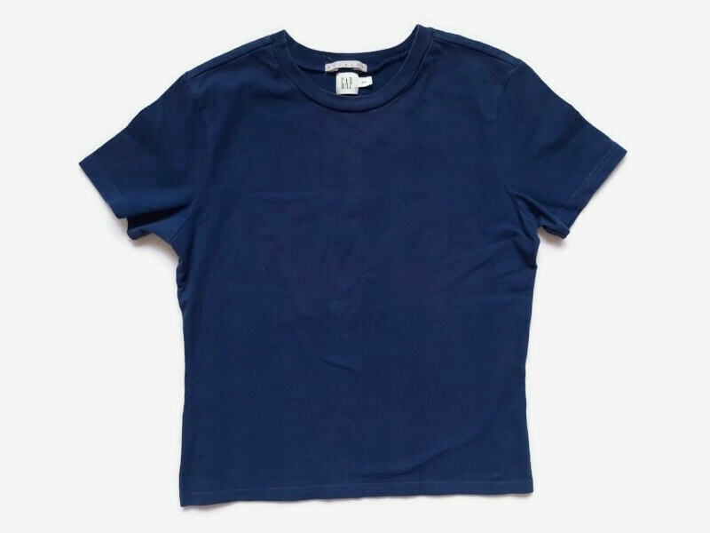 GAP - granatowy T-shirt stretch - r. M