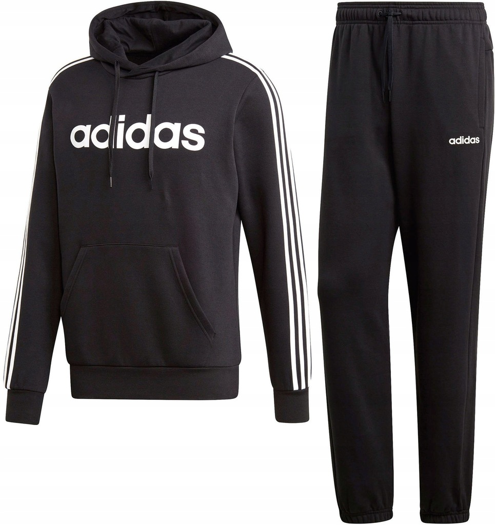 KOMPLET DRESOWY MĘSKI ESSENTIALS 3-PASKI ADIDAS