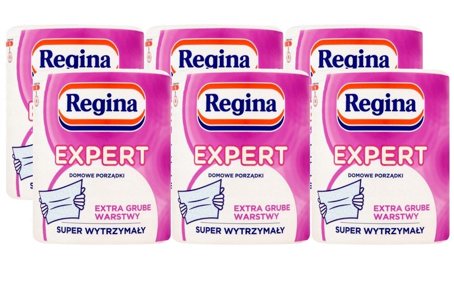 RĘCZNIKI papierowy Regina EXPERT 6szt