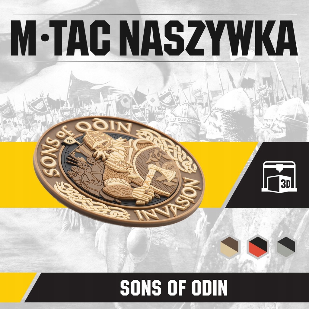Купить M-Tac Sons of Odin 3D нашивка с изображением койота из ПВХ: отзывы, фото, характеристики в интерне-магазине Aredi.ru