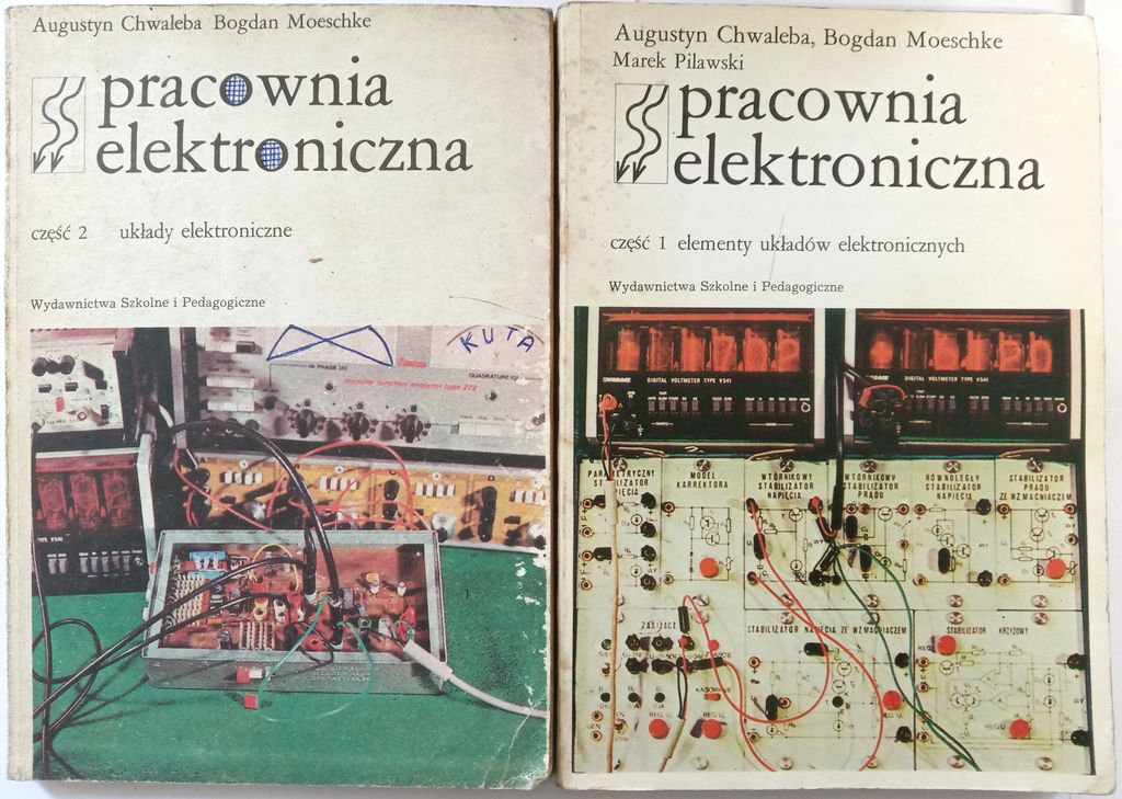 PRACOWNIA ELEKTRONICZNA 2 części Chwaleba Moeschke |t734|