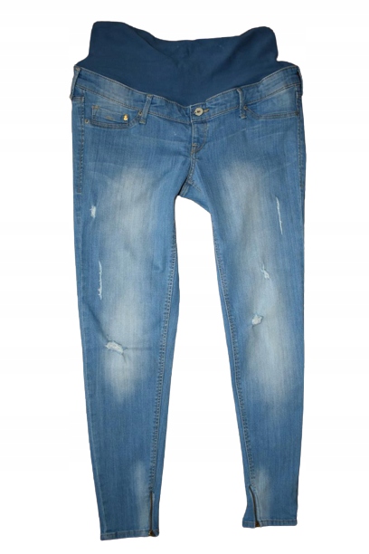 H&M mama Skinny Rurki Ciążowe Jeansy Dżinsy 42