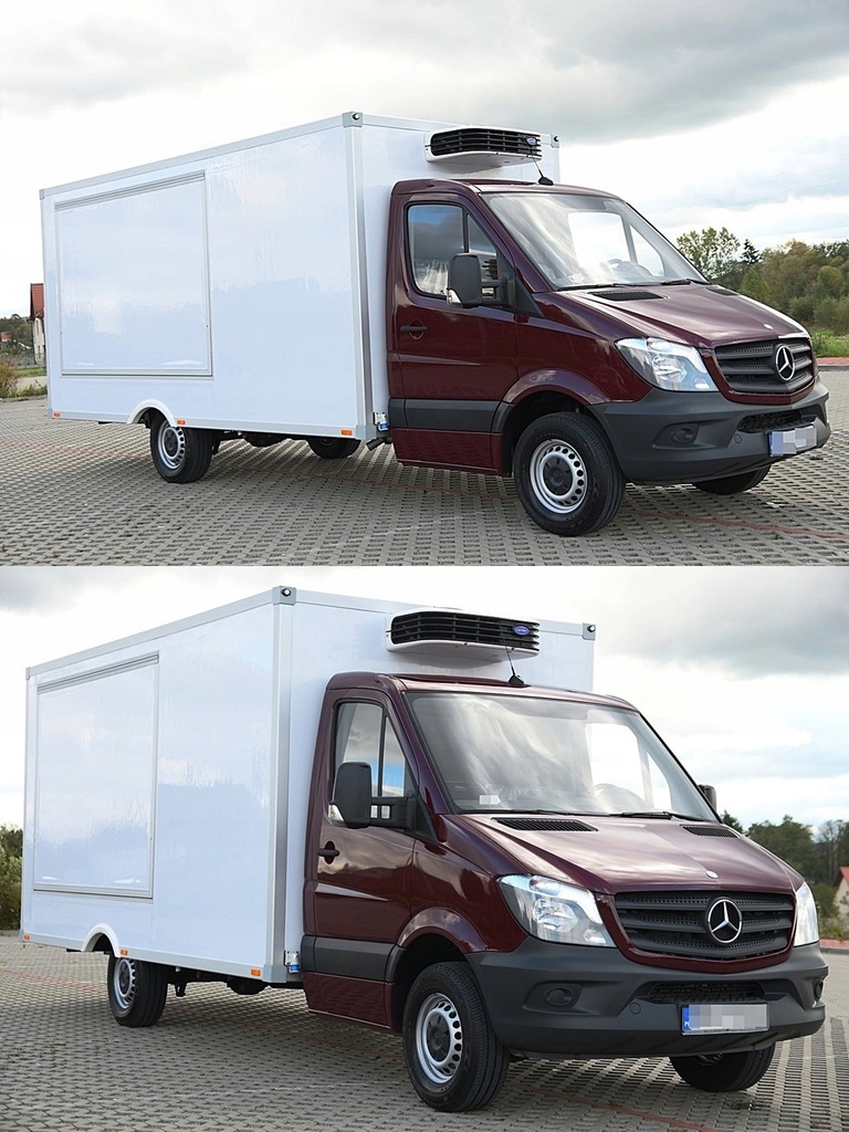 Mercedes SPRINTER CHŁODNIA +SKLEP_FOODTRUCK_P NOWY