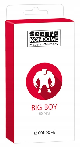 Prezerwatywy Big Boy 60 mm 12 szt. Secura