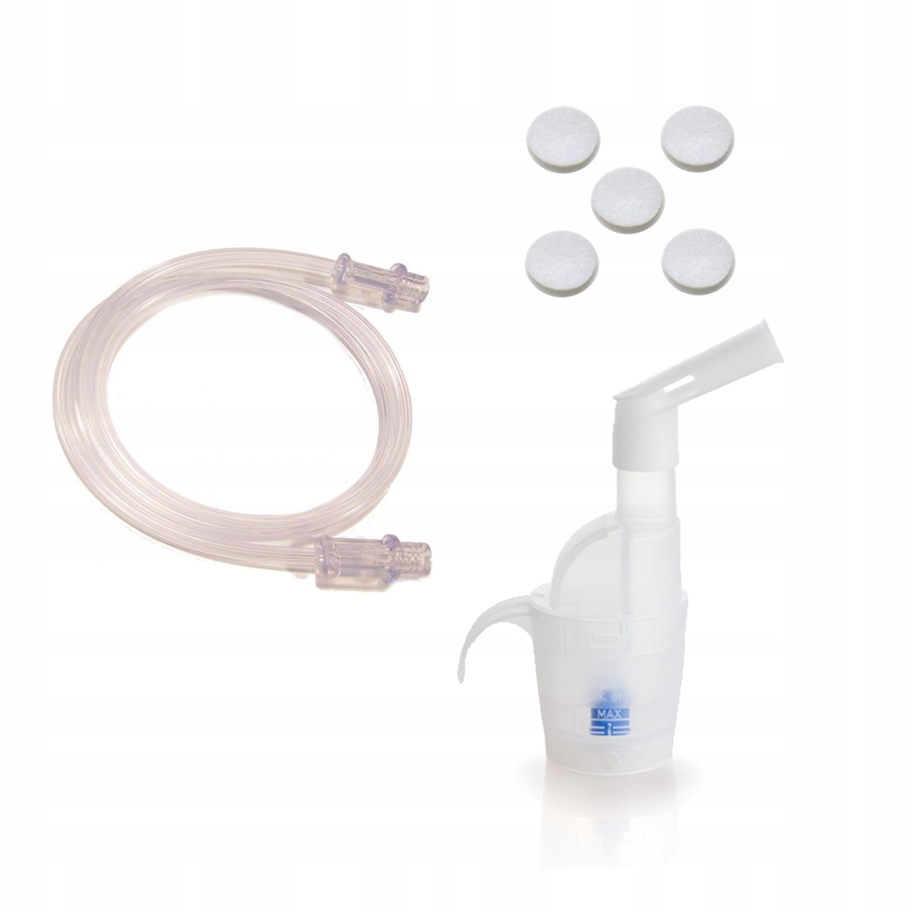 Zestaw OMRON C803 C802 Nebulizator Przewód Filtry