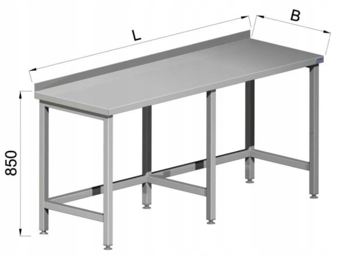 Stół Roboczy ze Stali Nierdzewnej 2300x600x850mm