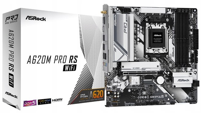 Płyta główna Asrock A620M Pro Rs WiFi