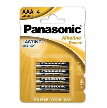 Panasonic Bateria alkaliczna AAA 4 szt