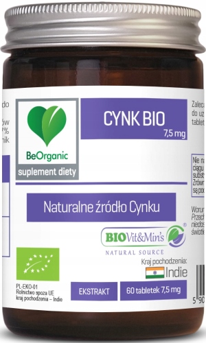 ALINESS Cynk BIO 7,5 mg x 60 tabletek