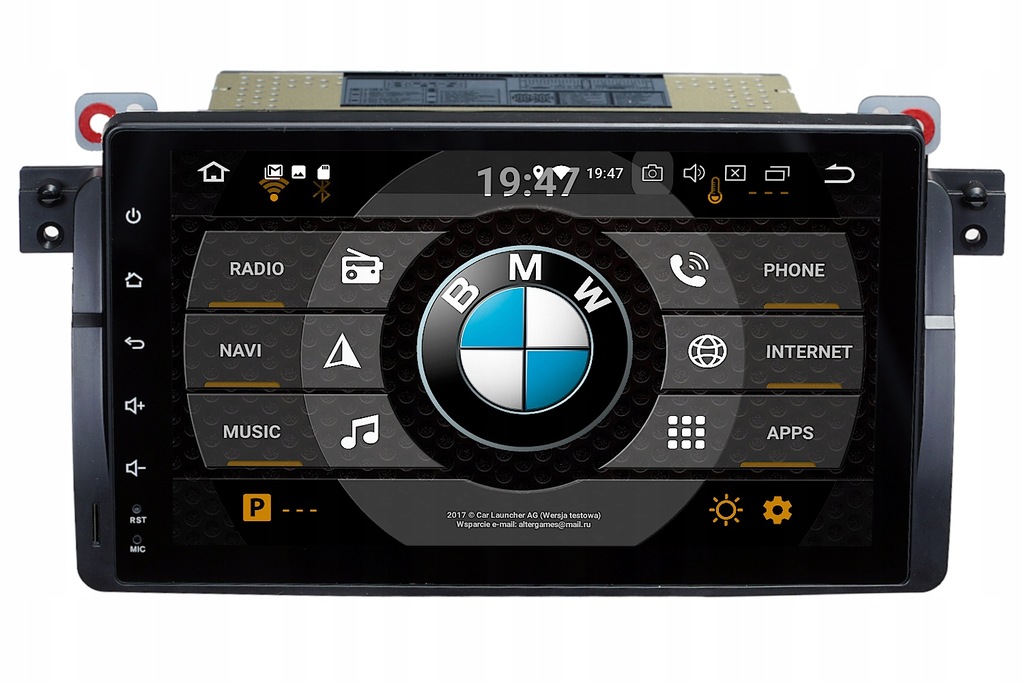 Radio Nawigacja BMW E46 Rover Android 10 64GB PX5