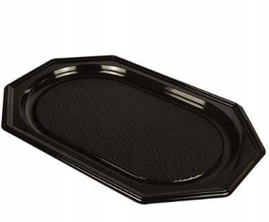 TACA patery półmisek CZARNE catering 45x30cm 10szt