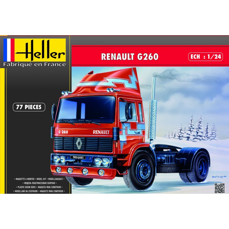 Ciezarowka Renault G260 Heller Model Do Sklejania 7149039322 Oficjalne Archiwum Allegro