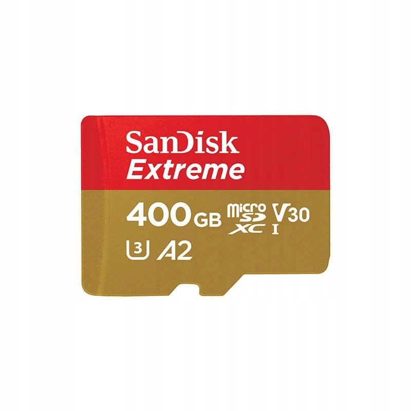 KARTA PAMIĘCI SANDISK MICROSDXC 400GB 160/90 MB/S