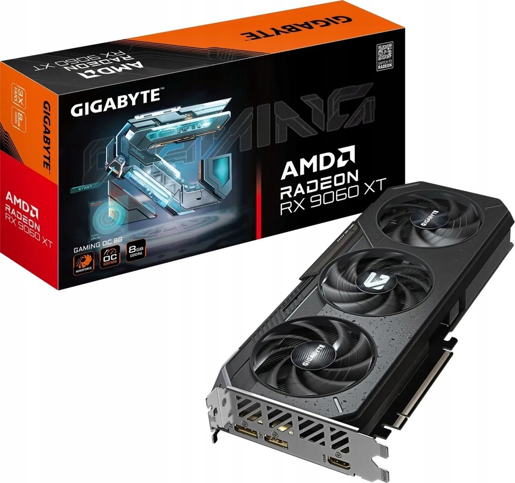 Karta graficzna Gigabyte Radeon RX 9060 XT Gaming OC 8GB GDDR6
