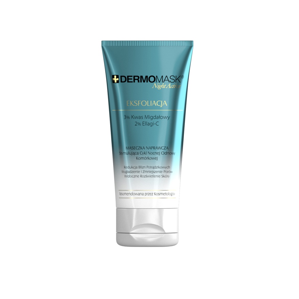 L'biotica Dermomask Night Active Eksfoliacja maseczka do twarzy 30 ml