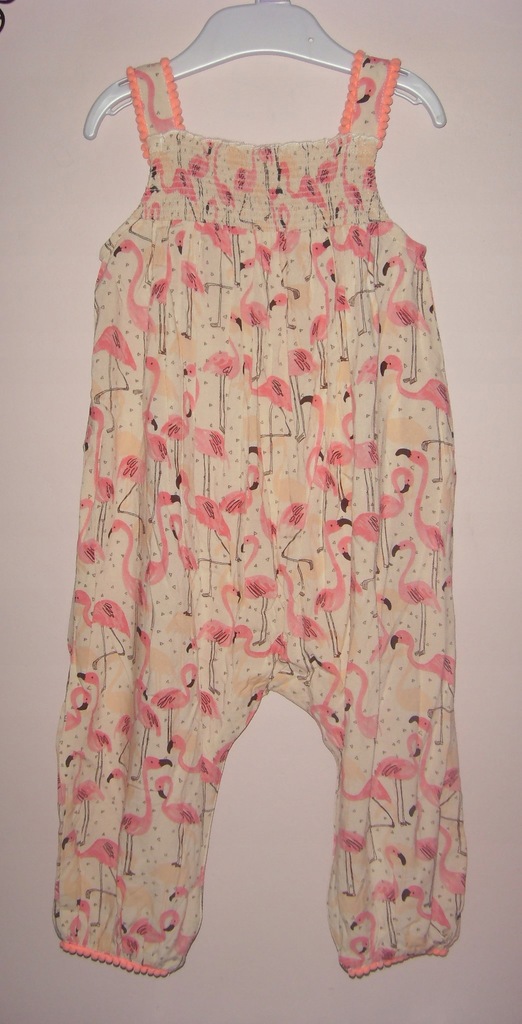 NEXT KOMBINEZON PLAYSUIT FLAMINGI 86 CM BDB