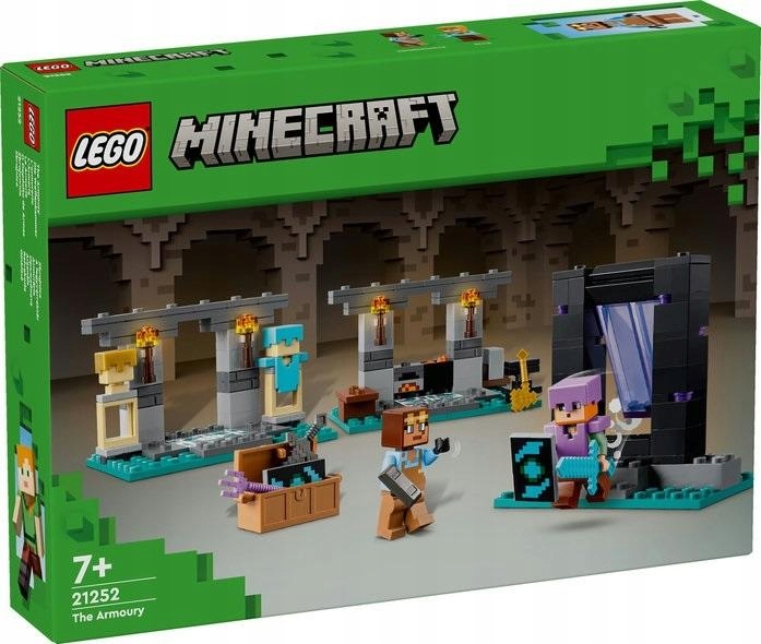 LEGO MINECRAFT 21252 ZBROJOWNIA -