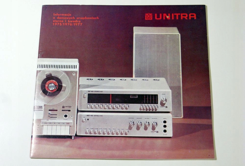 Unitra - katalog produktów 1975 - 1977 _ PRL