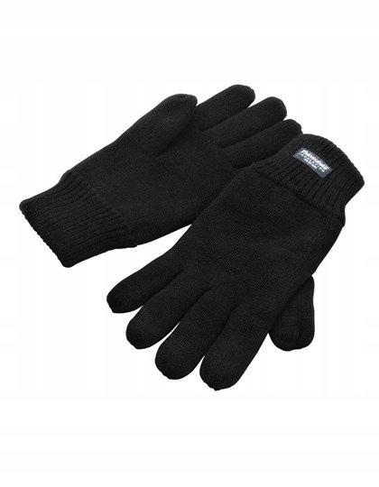 RĘKAWICZKI ZIMOWE Classic Fully Lined Thinsulate Gloves BLACK S/M