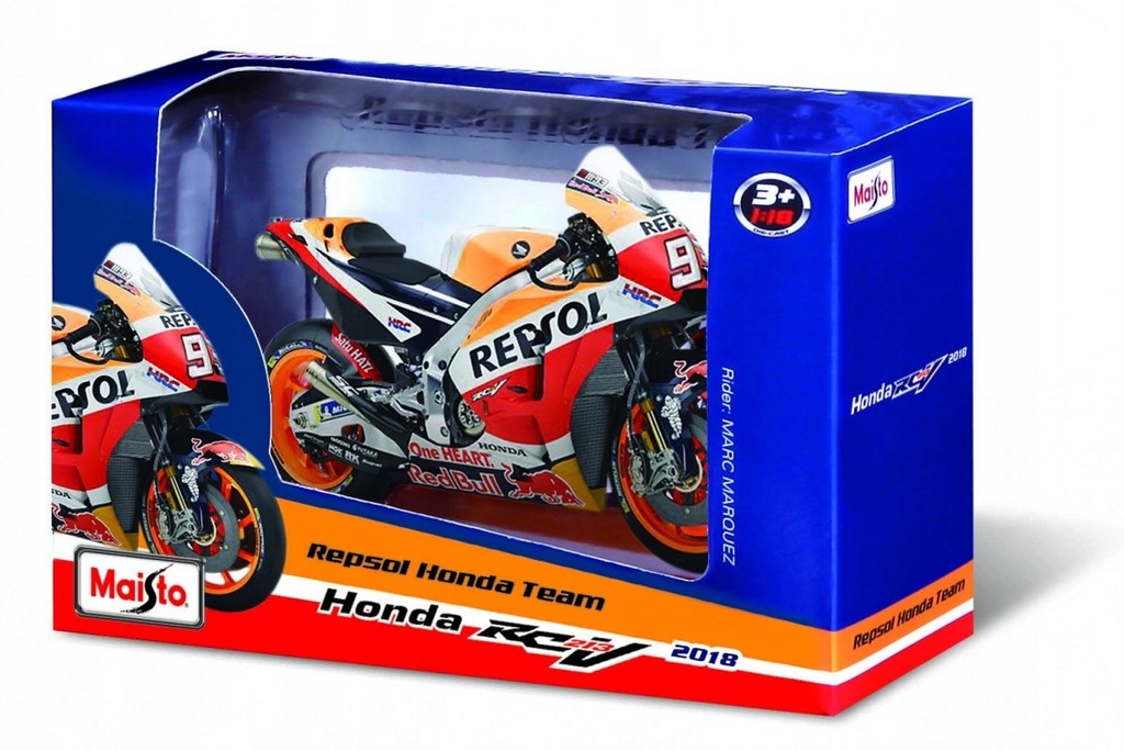 HONDA RC 213V MotoGP Marc Marquez #93 1:18 Maisto