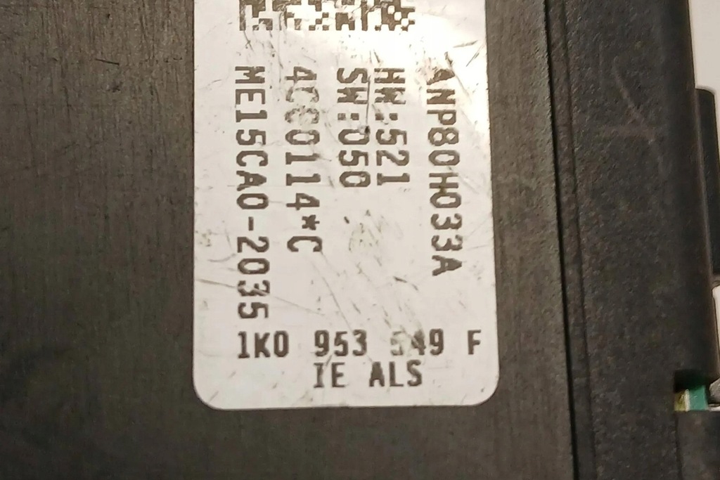 Moduł maglownicy VW GOLF PLUS (5M1, 521) 1K0953549F 1.9L diesel 2006