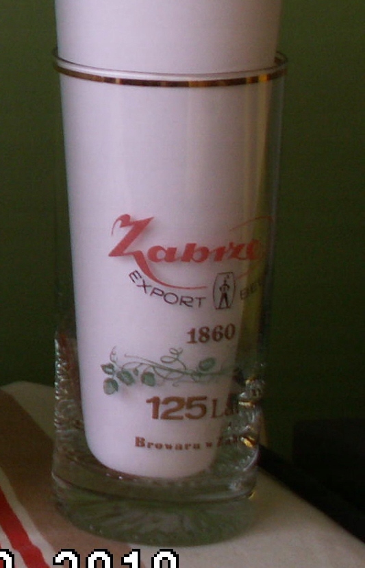 Historyczna szklanka browaru ZABRZE - 1